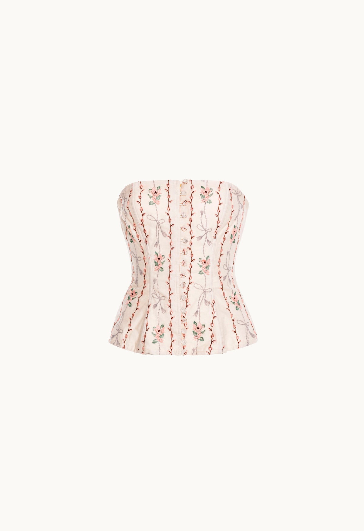 Abelia Navegante Cropped Top - Vista 1