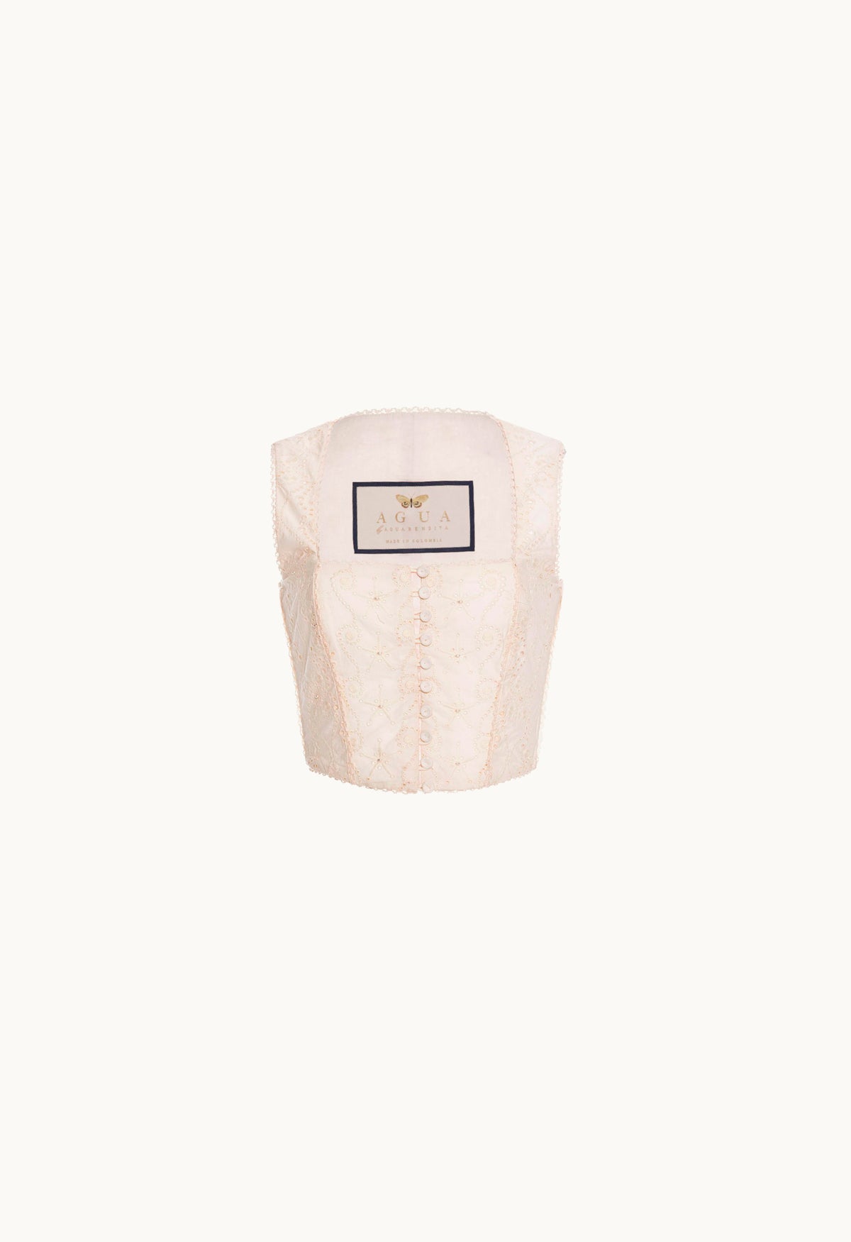 Cornalina Playa Cropped Top - Vista 1