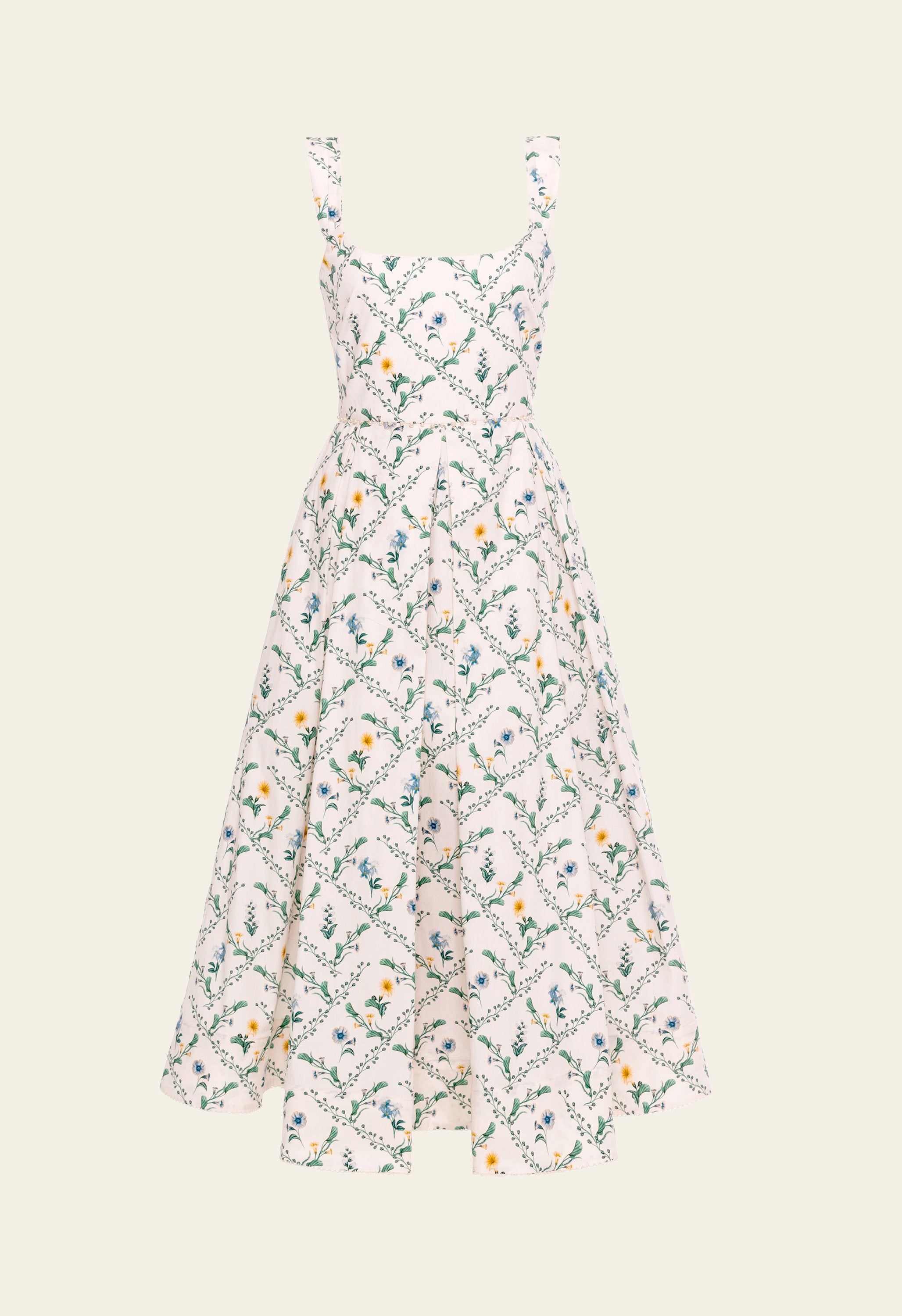 Alcaparra Brisa Midi Dress - Vista 1