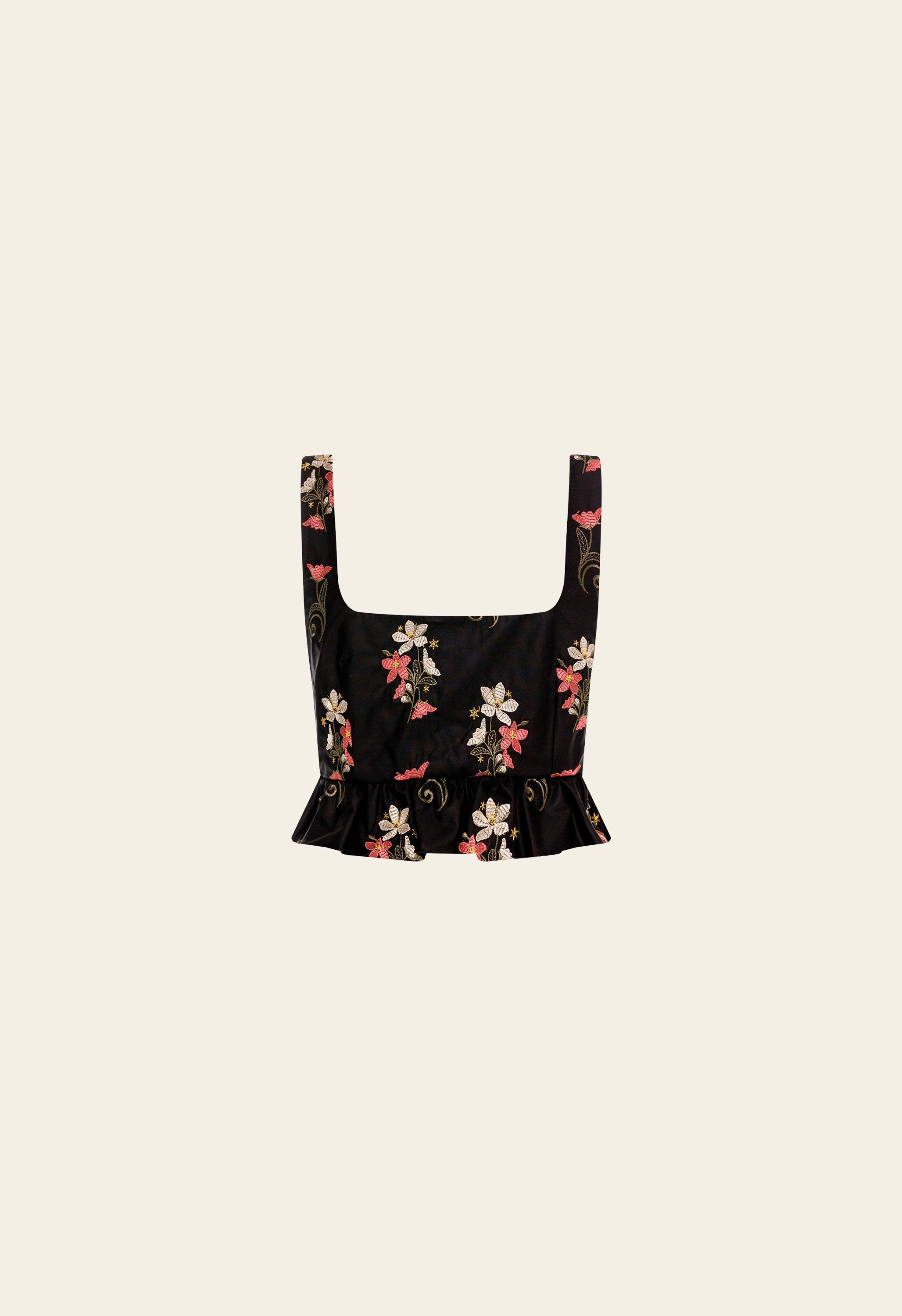 Eslabon Noche Cropped Top - Vista 2