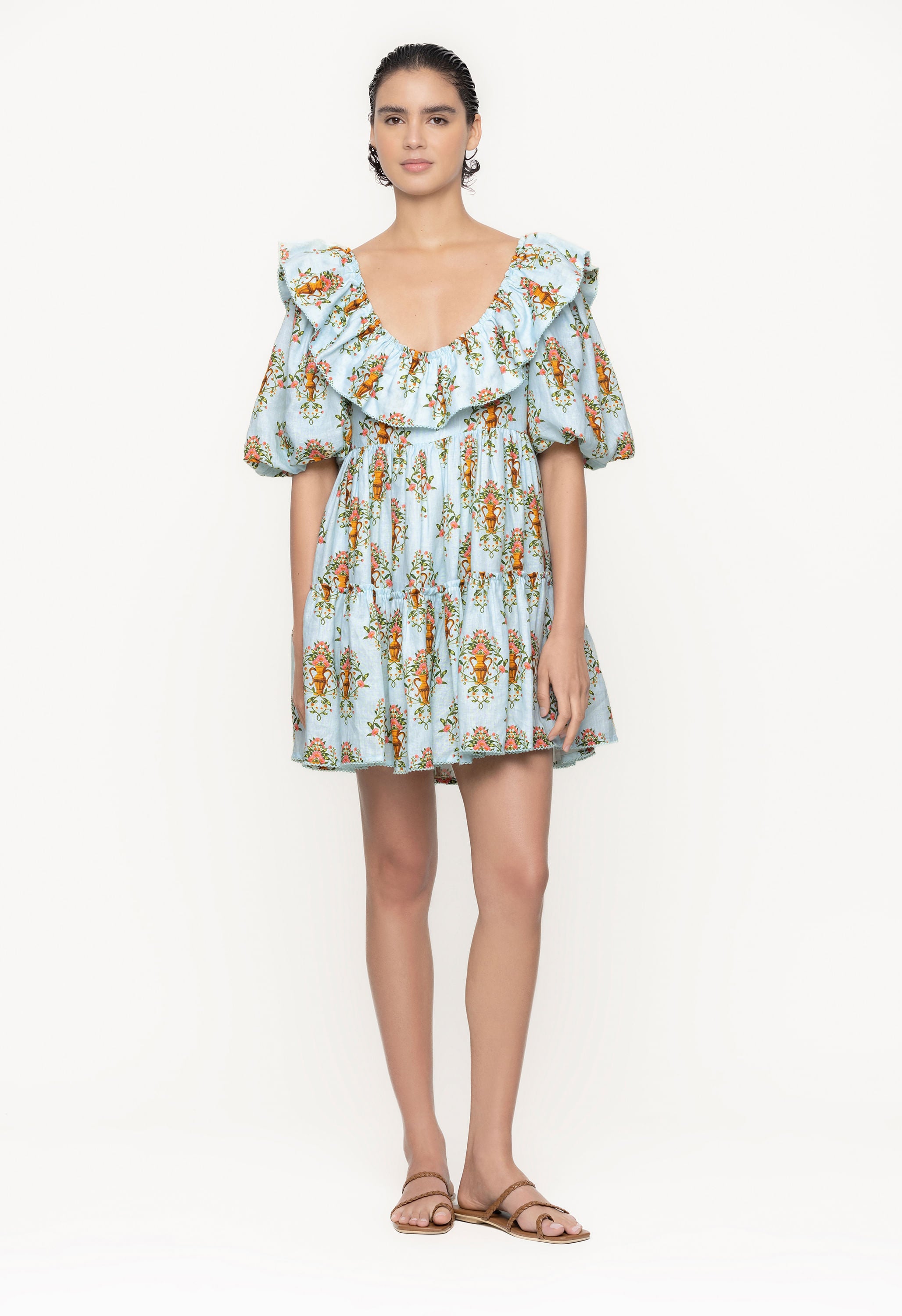 Flor-Remedios-Linen-Mini-Dress-11275