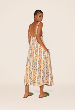 Hortensia-Lluvia-Floral-Midi-Dress-9138