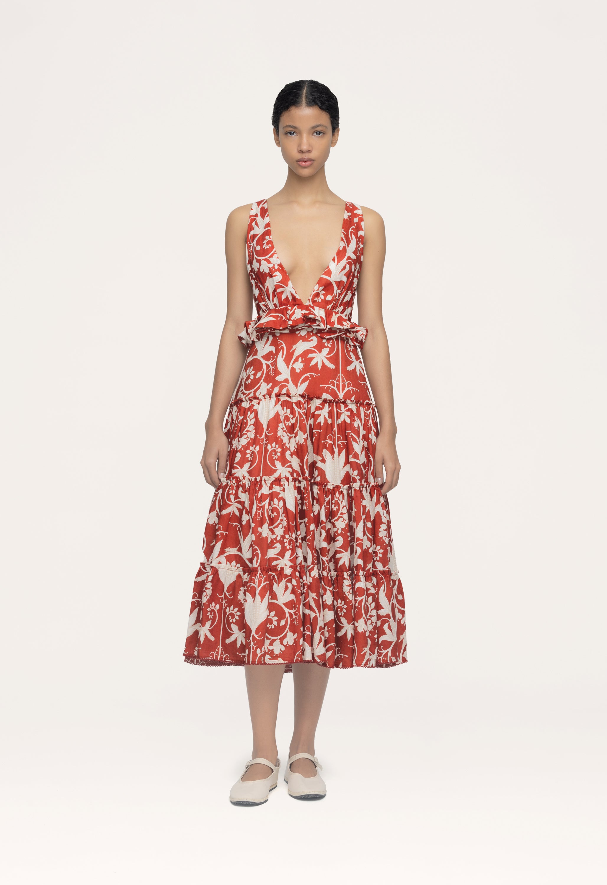 Lago-Maiz-Midi-Dress-14198