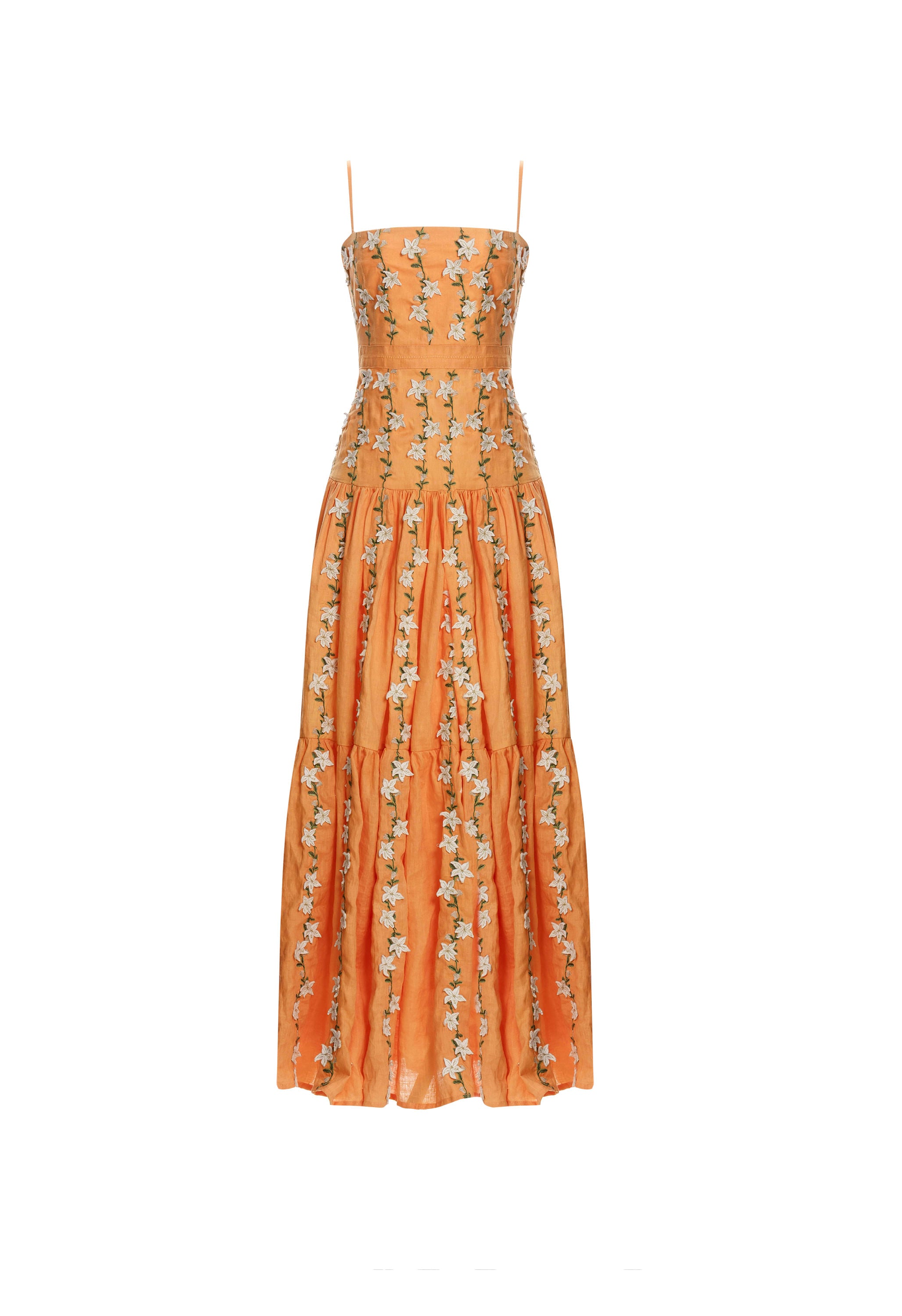 Lima-Sabanero-Dorado-3d-Embroidered-Maxi-Dress-11205-HOVER