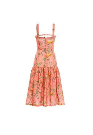 Nispero-Canarios-Pink-Midi-Dress-8365