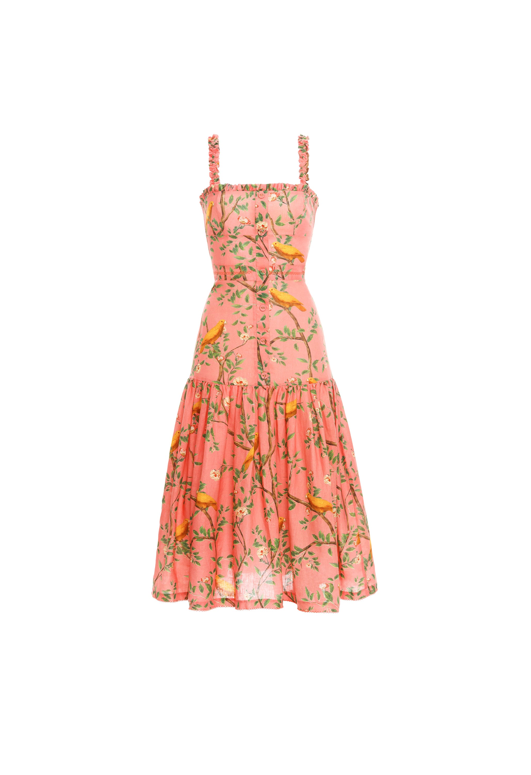 Nispero-Canarios-Pink-Midi-Dress-8365-HOVER