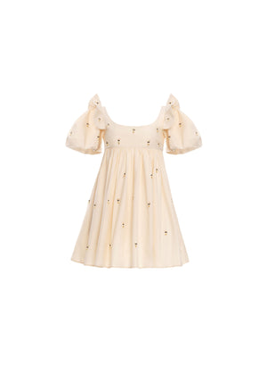 Opalo-Lluvia-Floral-Ivory-Mini-Dress-9151-HOVER