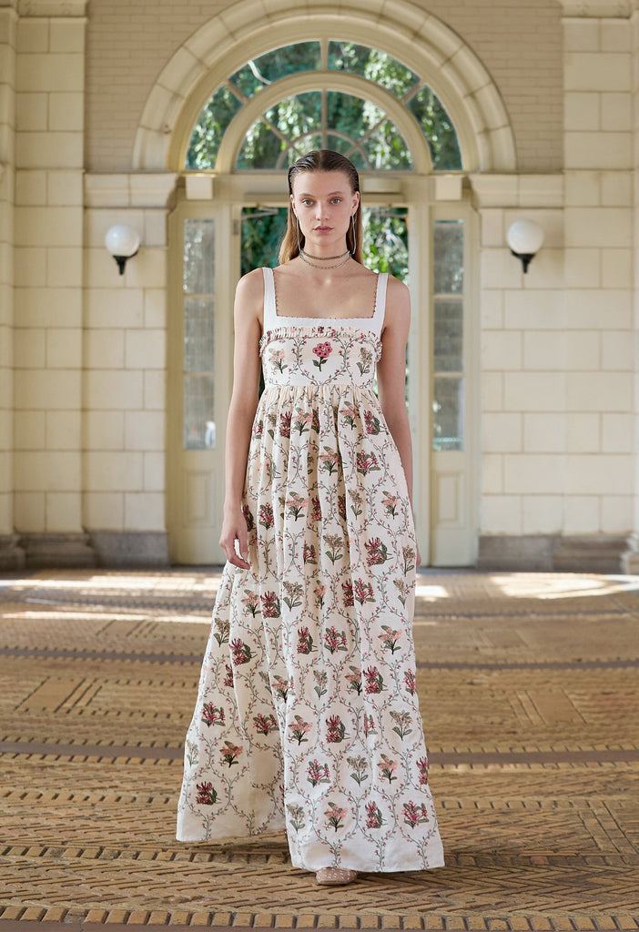 Aurora Barbara Orquidea Maxi Dress