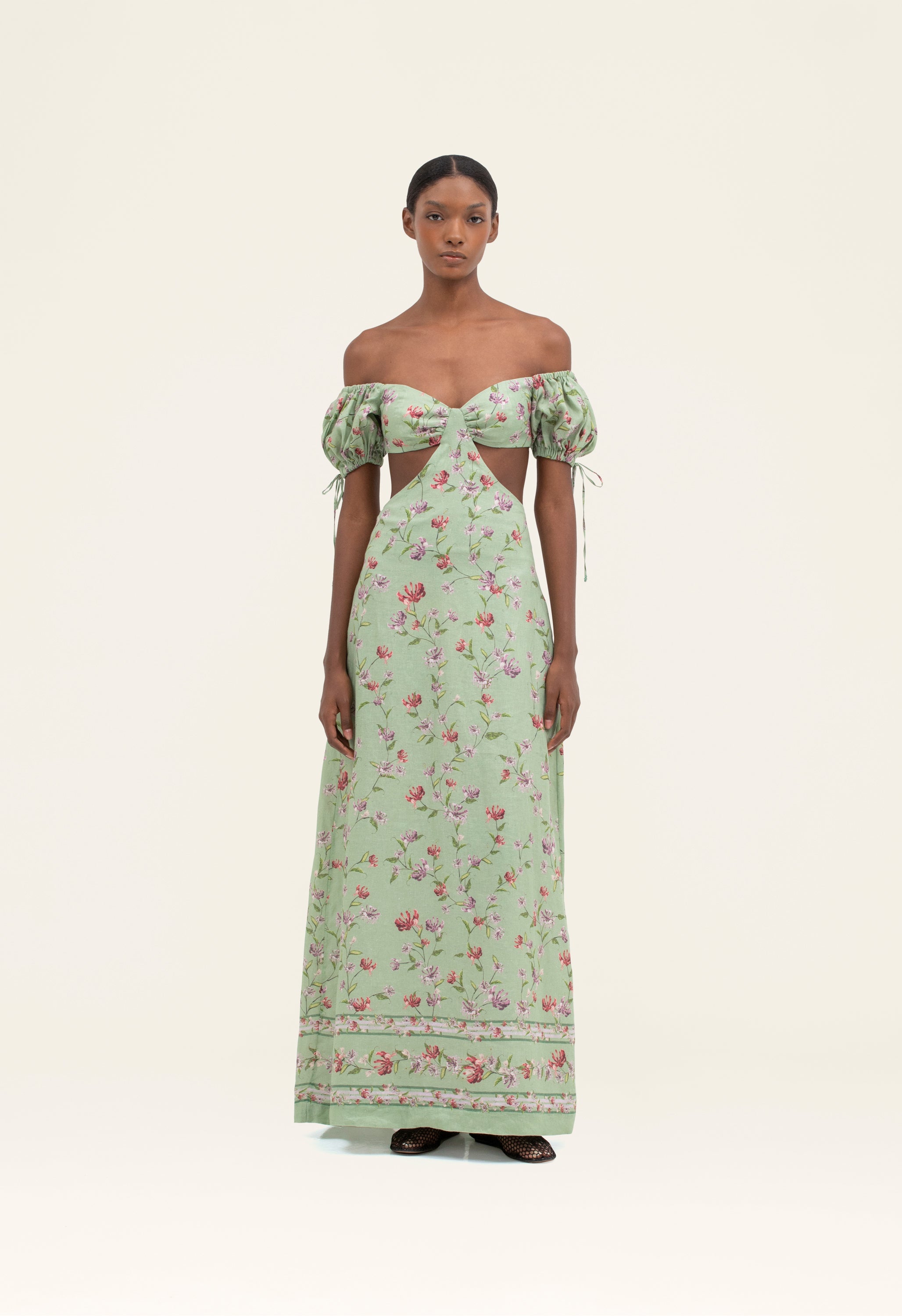 agua by agua bendita green dress Agua Bendita Maxi Dress by Agua by Agua Bendita