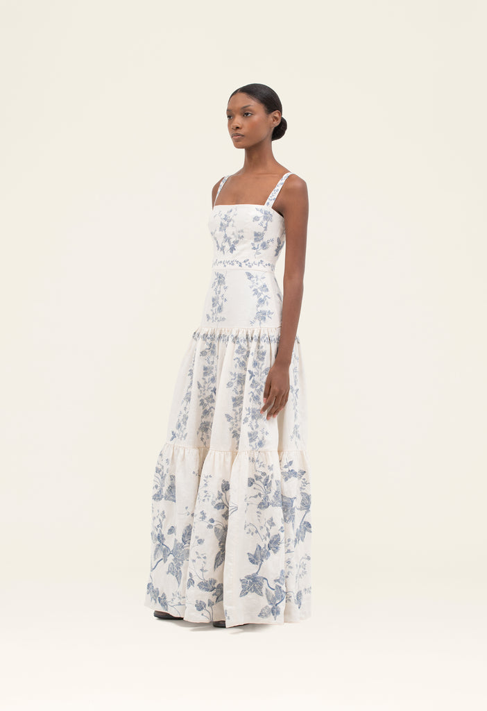 COSIMA DRESS / BOUGAINVILLEA
