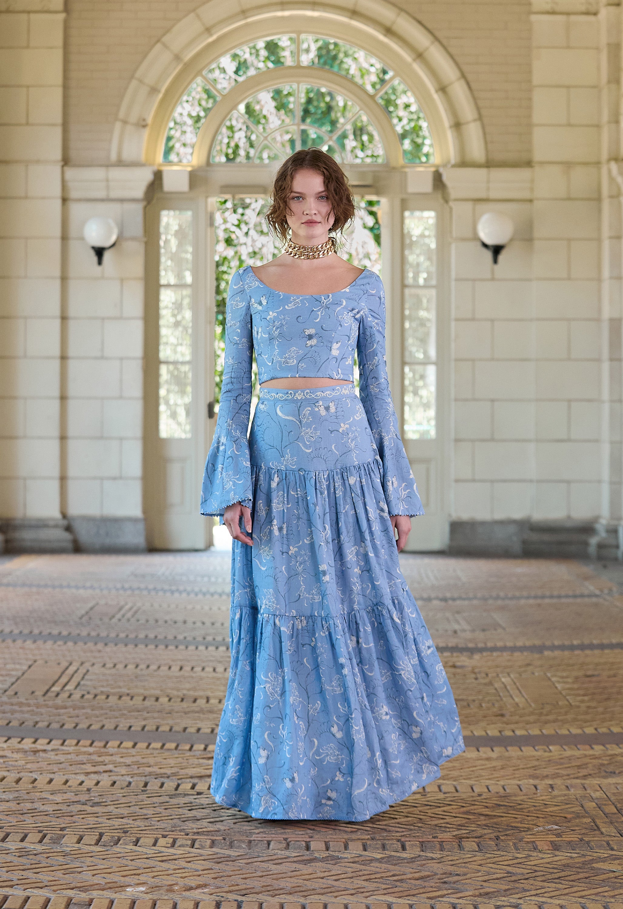 Limoncillo Lymanopoda Cropped Top | Agua by Agua Bendita – AGUA by