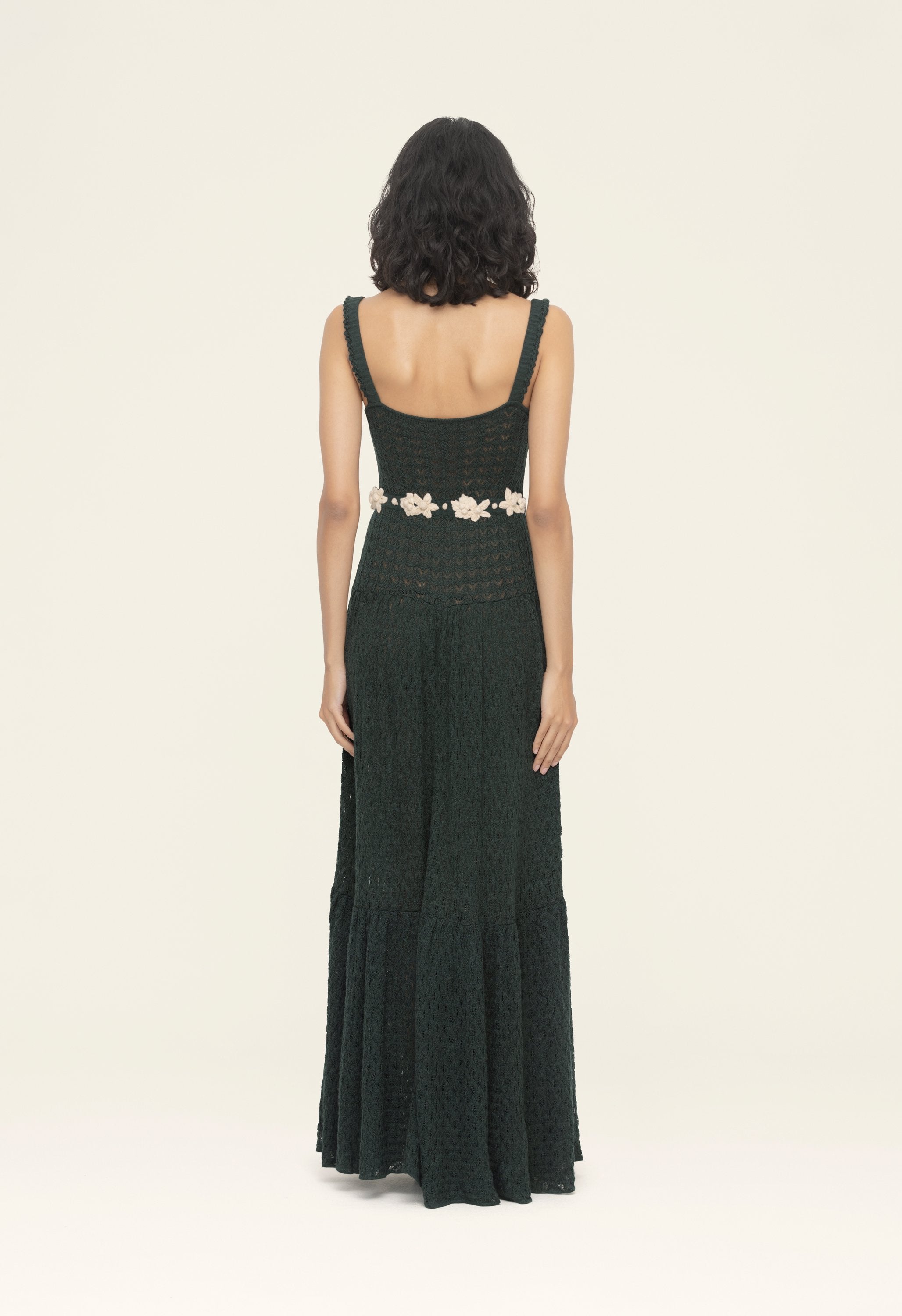 Lima Dark Green Maxi Dress | Agua by Agua Bendita x ESCVDO AGUA by Agua Bendita US Lima Dark Green Maxi Dress | Agua by Agua Bendita x ESCVDO AGUA by Agua Bendita US