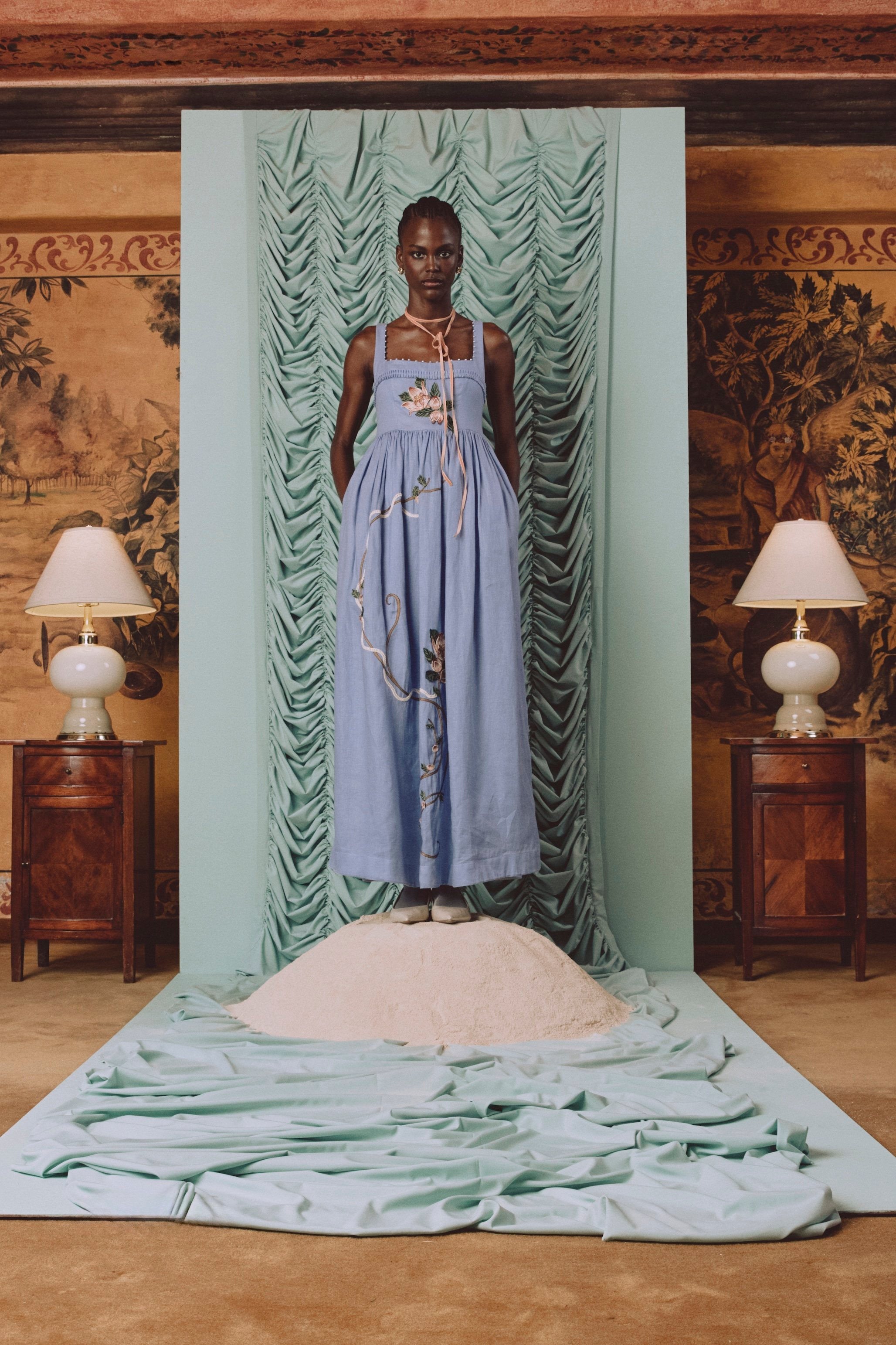 Barbara  Navegante Maxi Dress