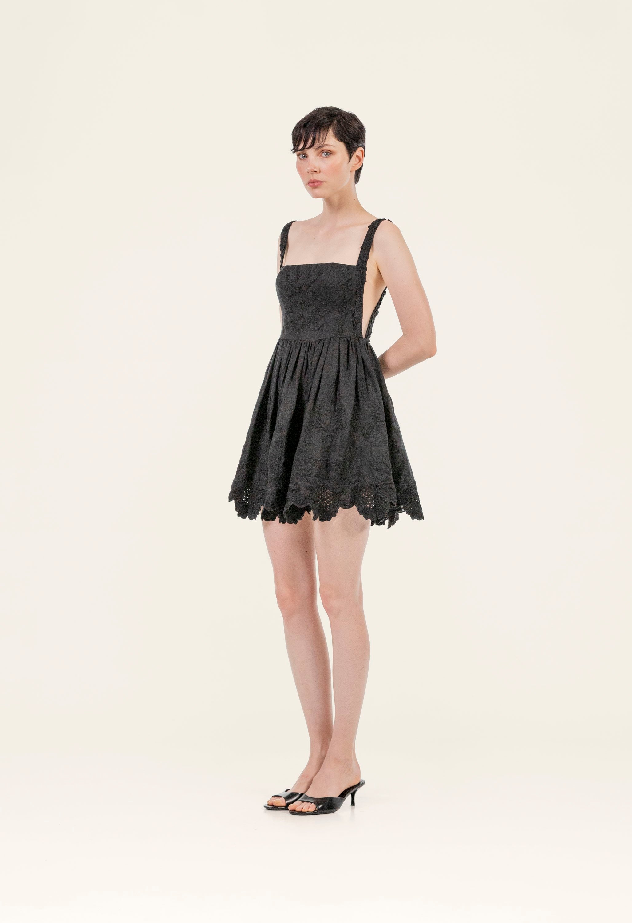 Agua by Agua Bendita Mielero Cauca Mini Dress, XS