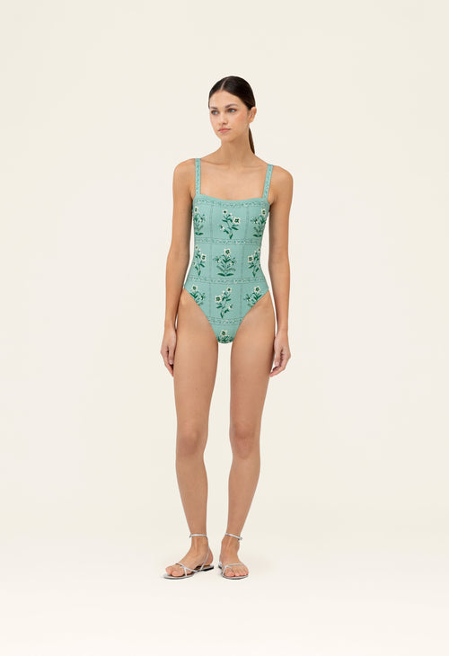 Designer Women's One Piece Swimsuits – AGUA by Agua Bendita US