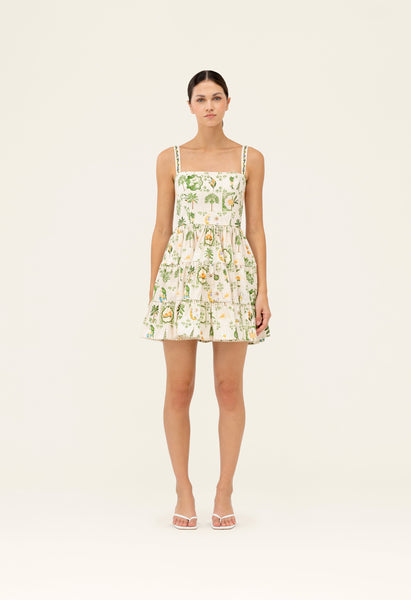 agua by agua bendita habitat lima mini dress Lima Wild Mini Dress