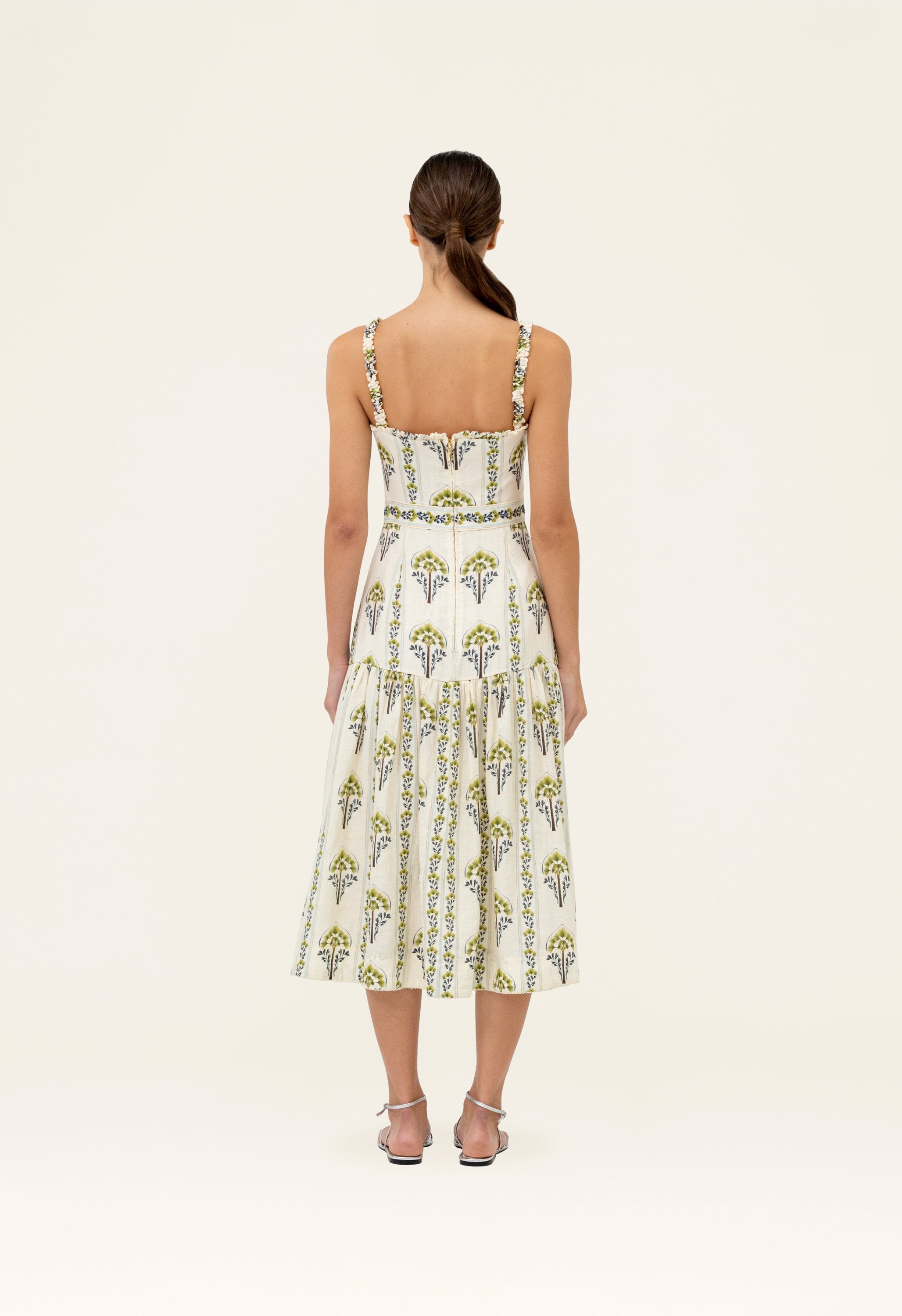 agua by agua bendita nispero midi dress Agua by Agua Bendita Valle Nispero Midi Dress Valle / S