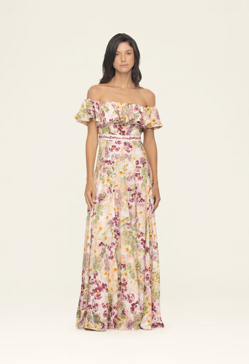 Infinito Florecer Maxi Dress