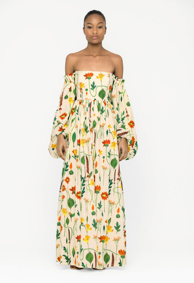 Alheli Primavera Cotton Maxi Dress - 1