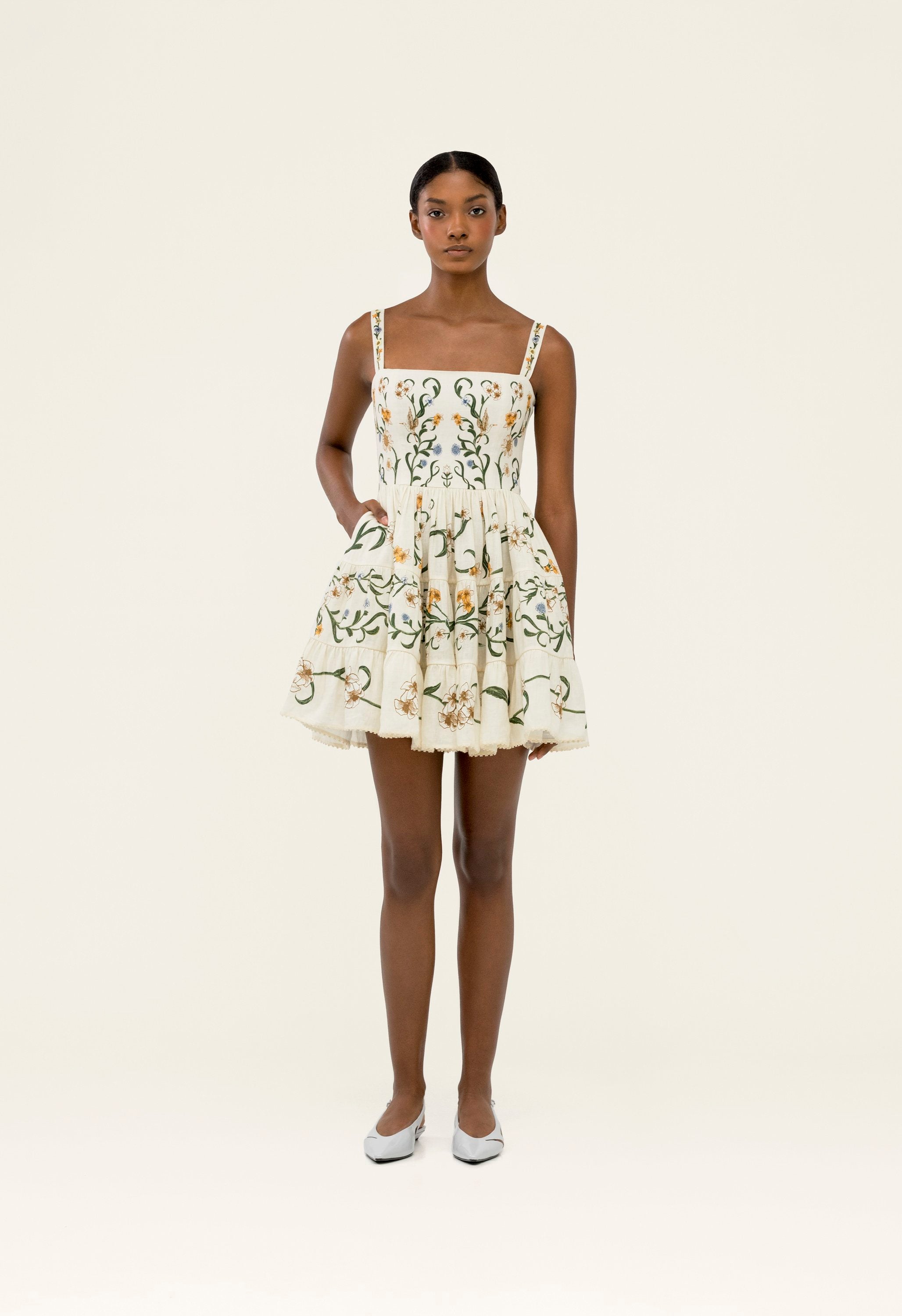 agua by agua bendita dress Agua by Agua Bendita Lima Laguna Mini Dress, XS