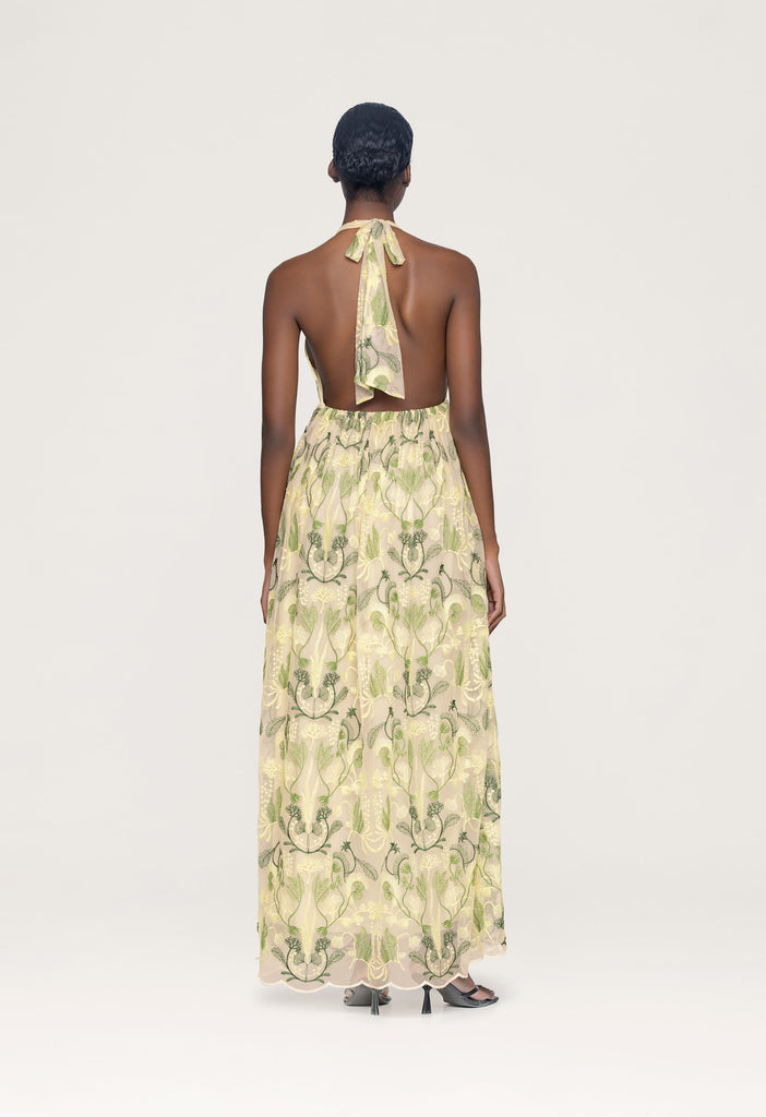 Acanella Habitat Maxi Dress | Agua By Agua Bendita  AGUA by Agua Bendita US