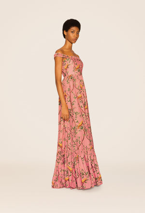 Achiote-Canarios-Pink-Maxi-Dress-8364
