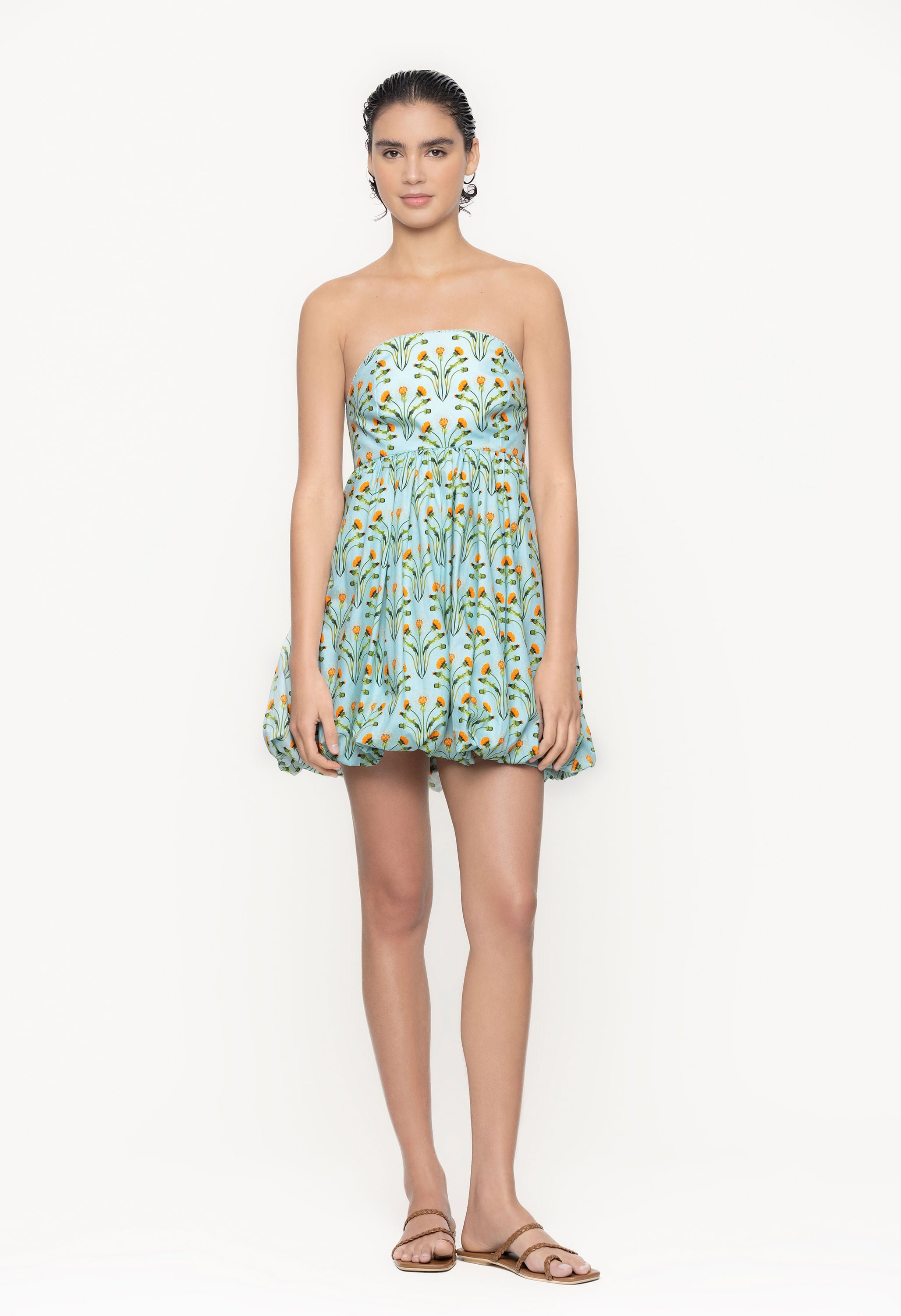 Anamu-Diente-De-Leon-Amanecer-Cotton-Poplin-Mini-Dress-11260