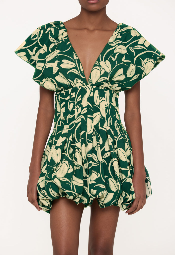 Cotton Flower Mini Dress – ALLISON BROWN