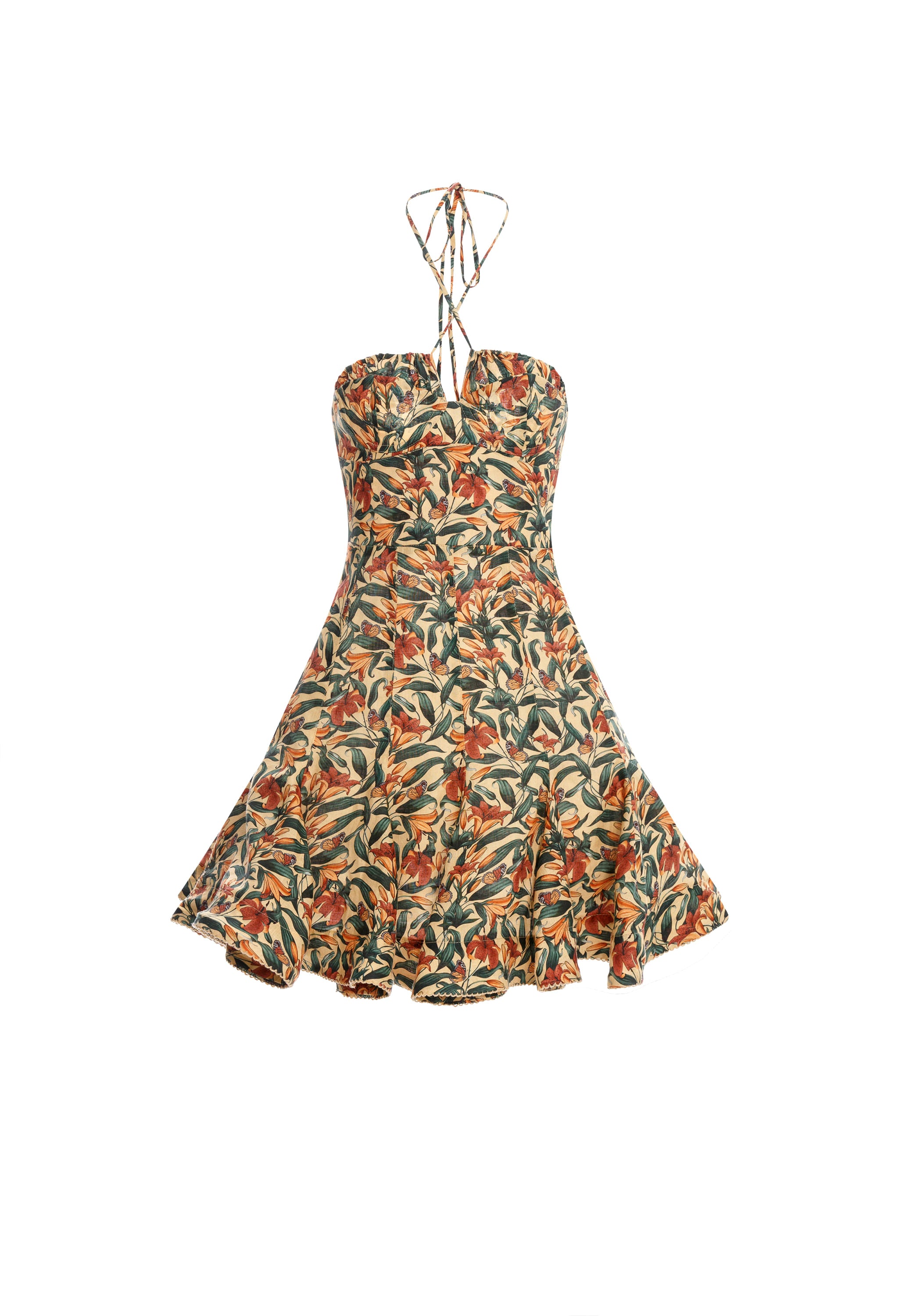 Anturio-Monarca-Amarillo-Mini-Dress-10372-HOVER