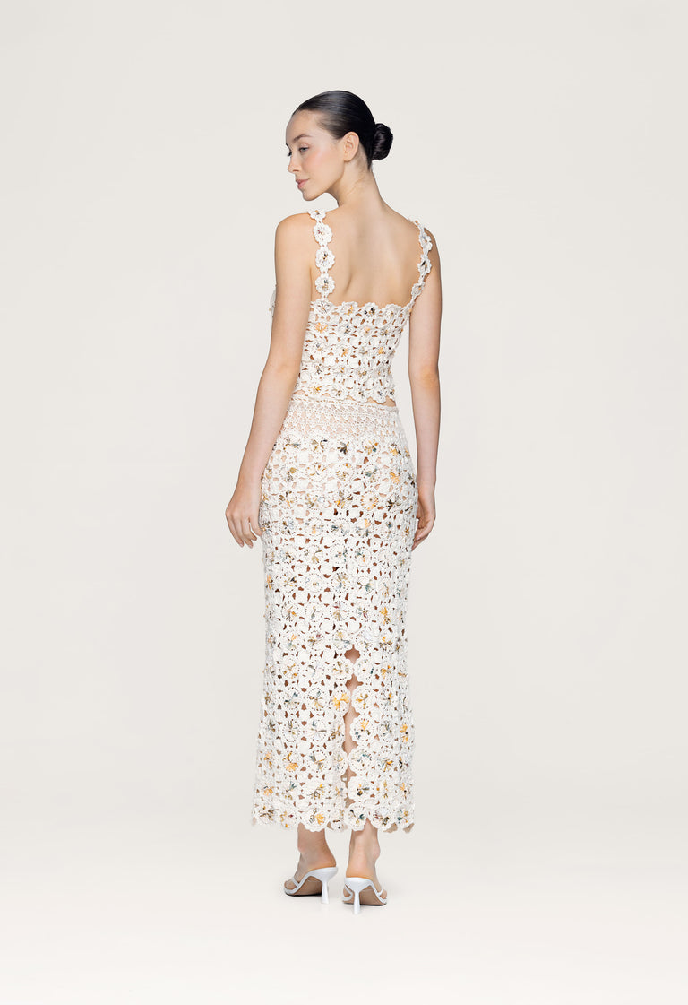 Arroyo-Caracola-Embroidered-Maxi-Skirt-13452-2 - 2
