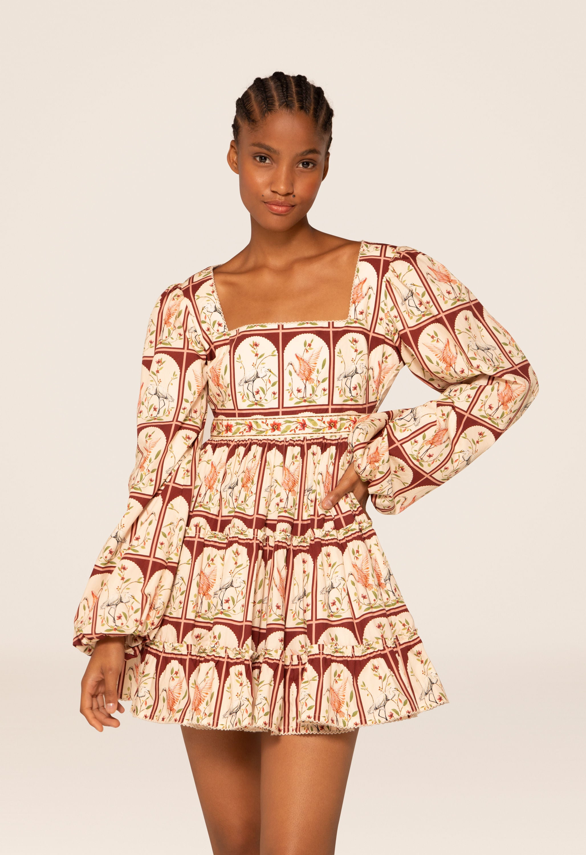 Avena-Garza-Pink-Mini-Dress-9149