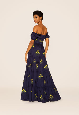 Azucar-Mimosa-Dark-Blue-Maxi-Dress-8413