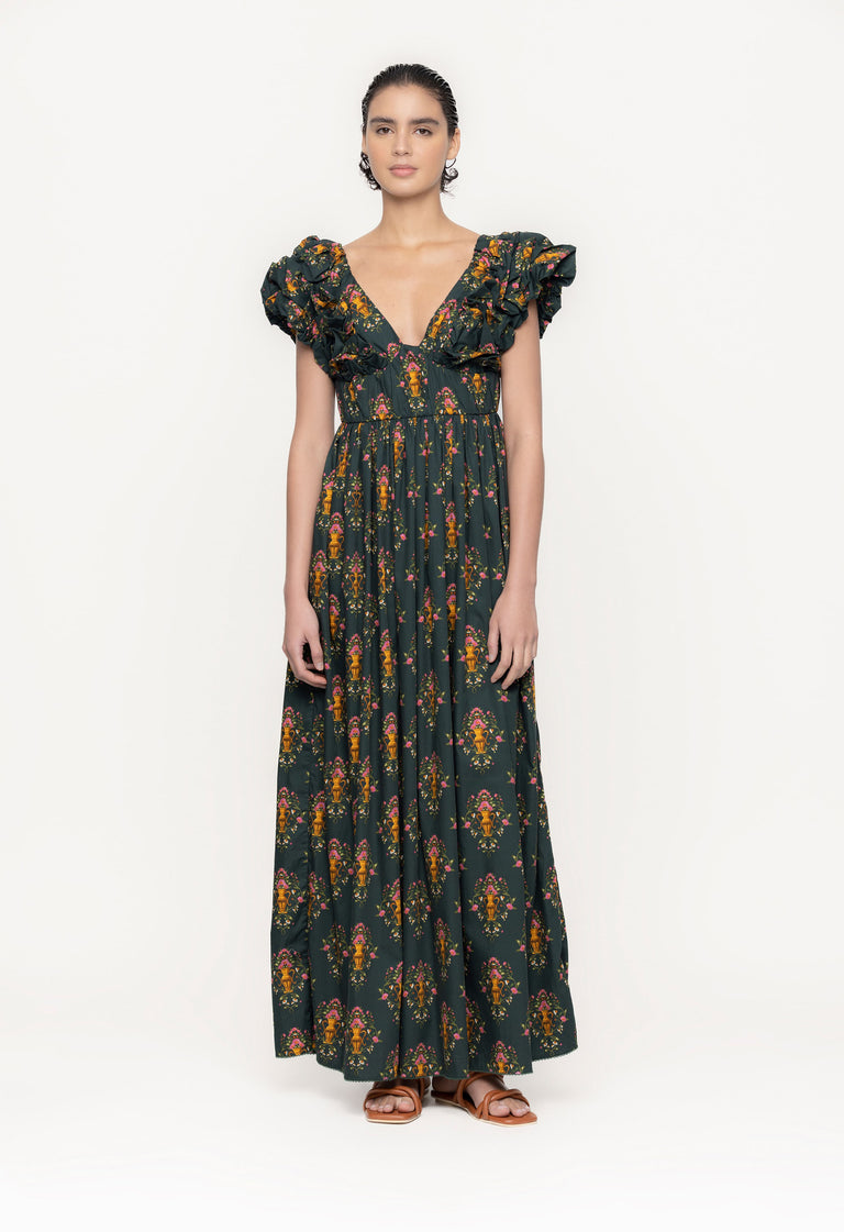 Calatea-Remedios-Cotton-Poplin-Maxi-Dress-11277 - 1