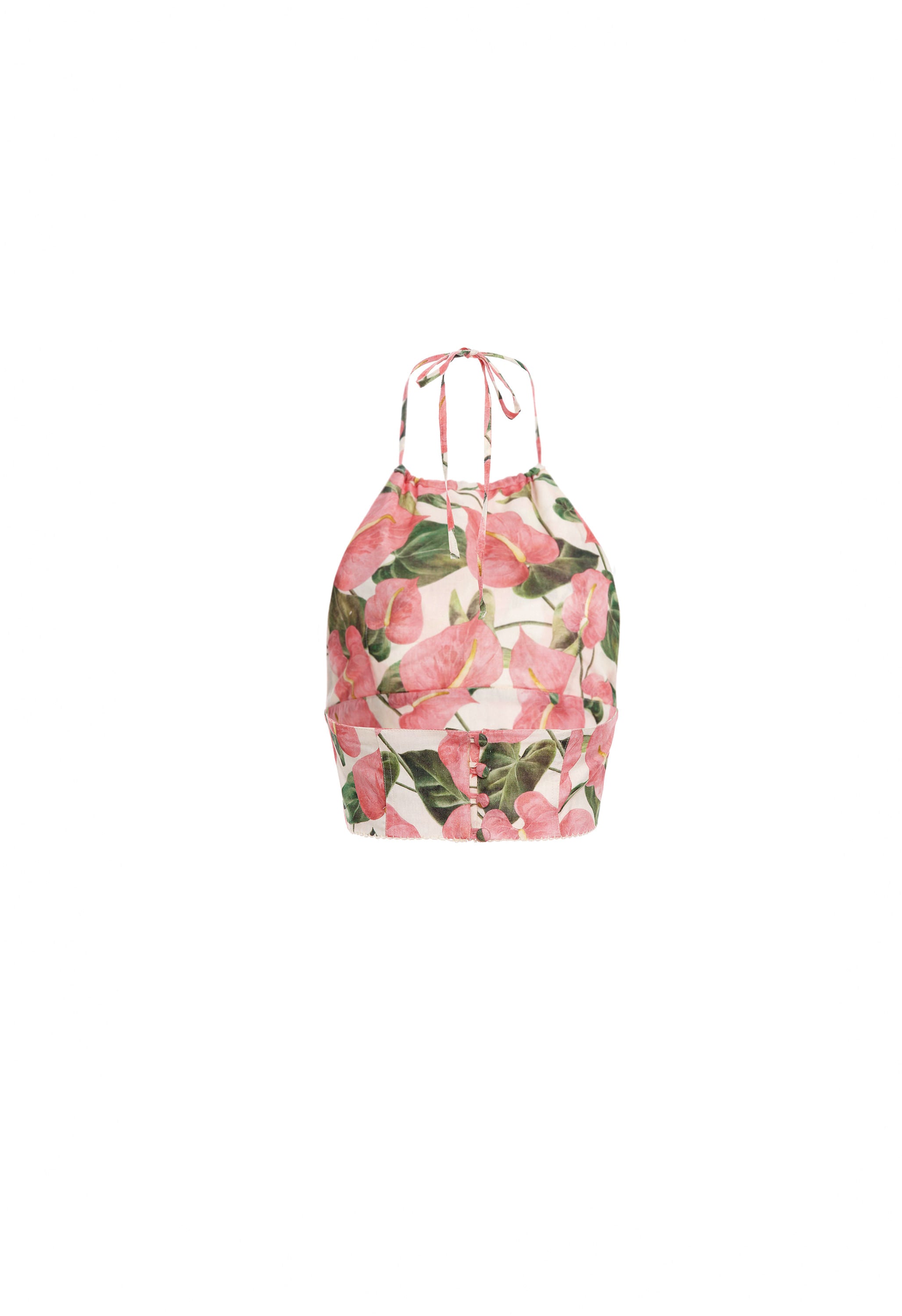 Castana-Anturios-Ivory-Cropped-Halter-Top-8381