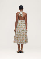 Thumbnail - Consuelo-Lunar-Hand-Embroidered-Linen-Midi-Dress-12580-2 - 7