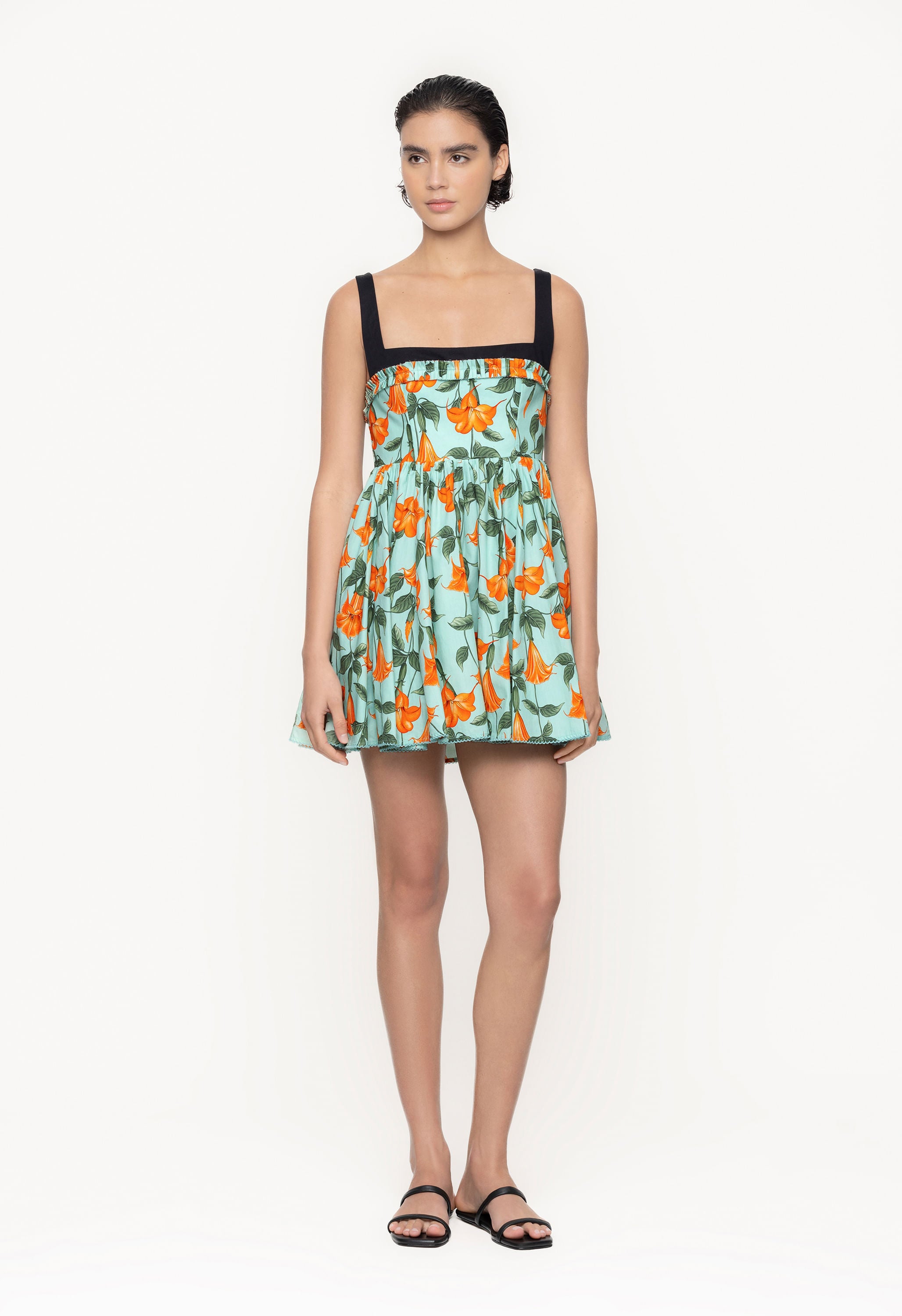 Hierbabuena-Sabanero-Dorado-Cotton-Poplin-Mini-Dress-11204