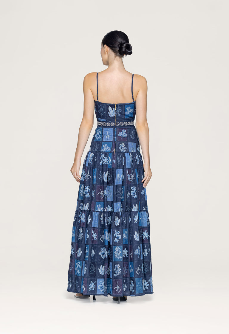 Lima-Algae-Embroidered-Maxi-Dress-13455-2 - 2