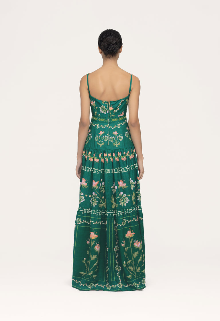 Lima-Esmeralada-Hand-Embroidered-Maxi-Dress-14057-2 - 2