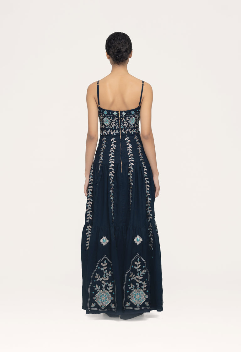 Lima-Relicario-Embroidered-Maxi-Dress-14232 - 2