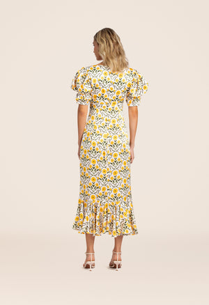 Mango-Mimosa-Ivory-Midi-Dress-8397