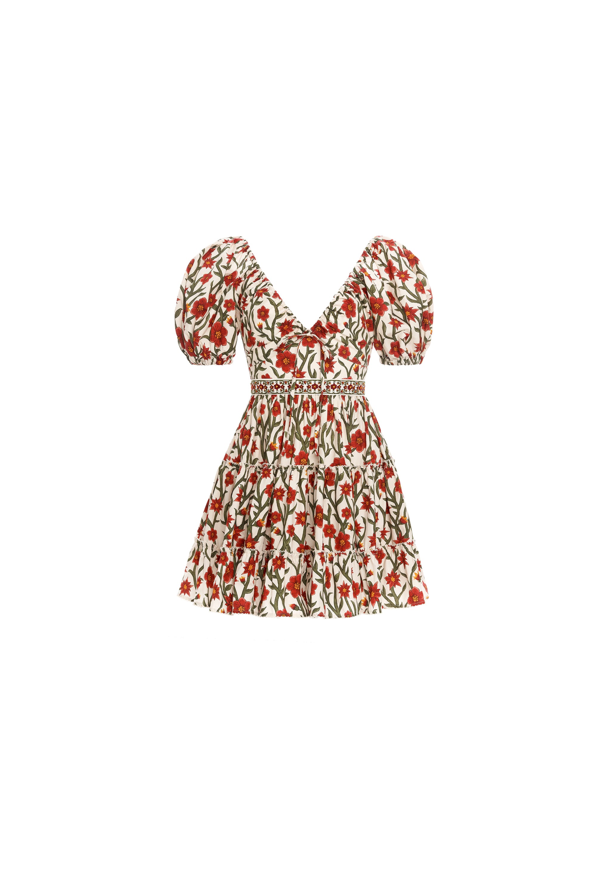 Manzanilla-Mandevilla-Scarlet-Red-Mini-Dress-8544-HOVER