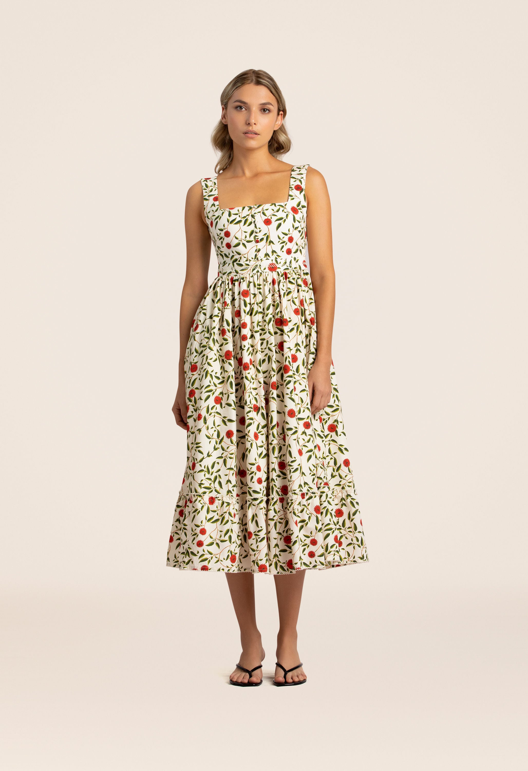 Melon-Hedera-Ivory-Midi-Dress-9017