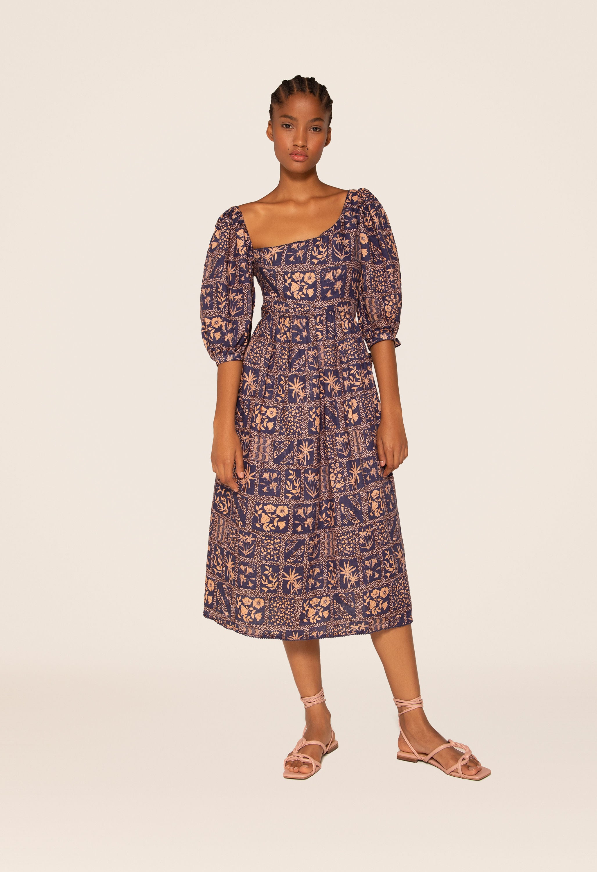 Mineira-Ipanema-Indigo-Midi-Dress-9720