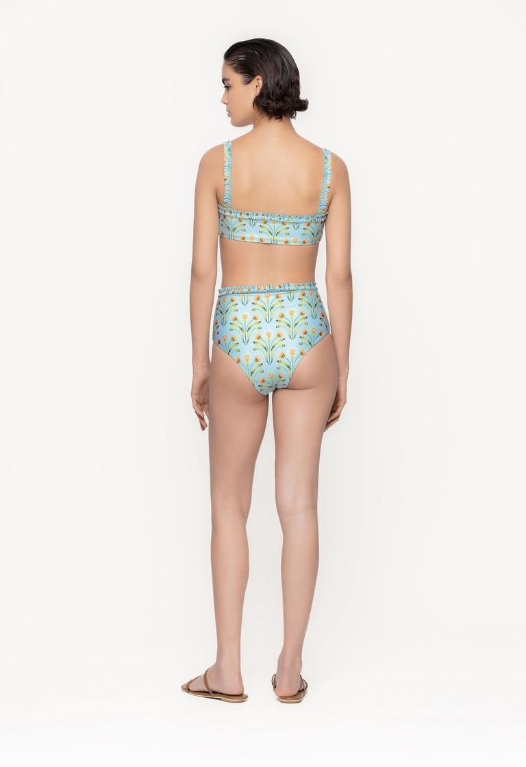 Nopal-Diente-De-Leon-Amanecer-Recycled-Polyester-Bikini-Bottom-11748 - 2