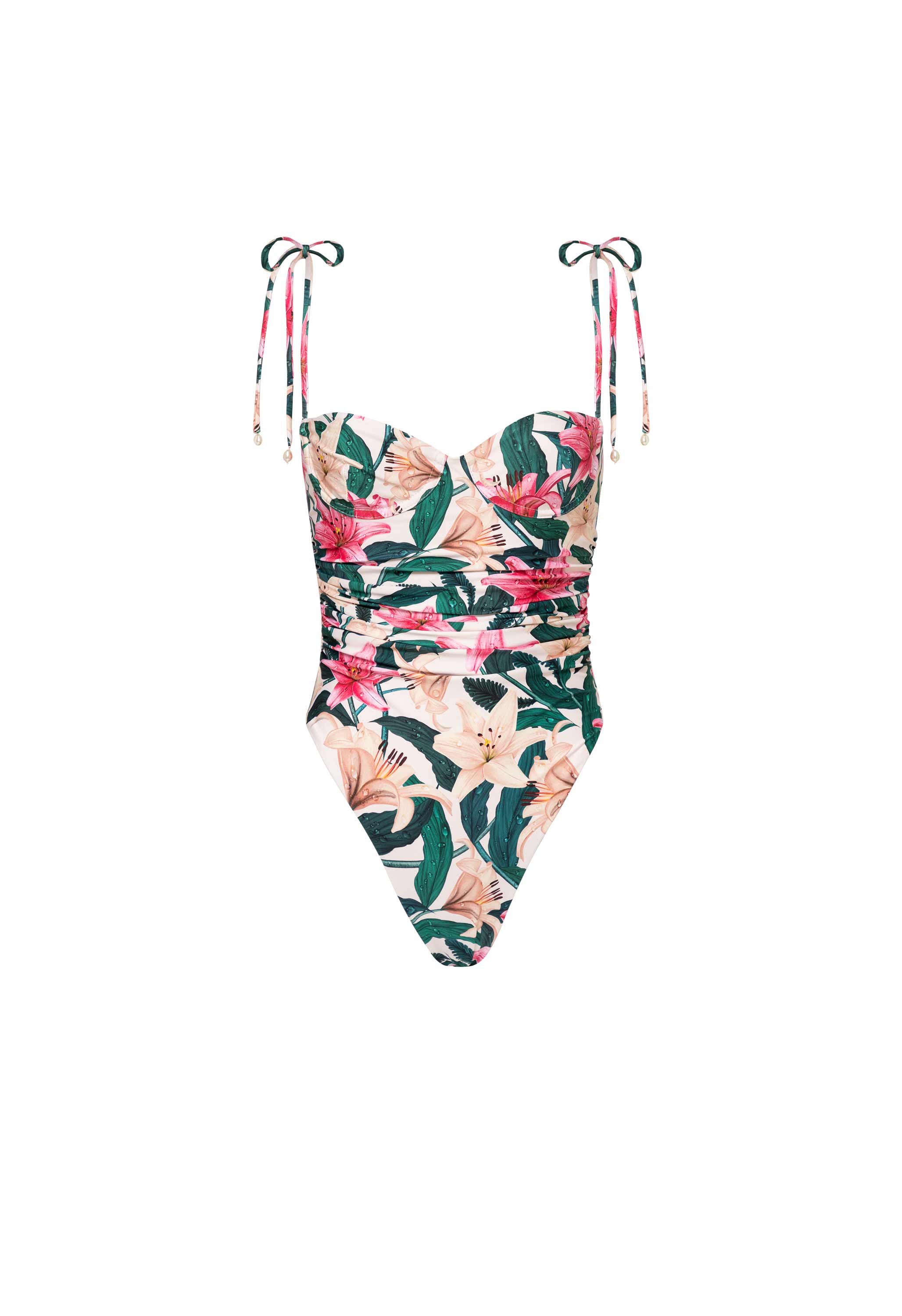ワンピース A FERRETTI Woman Dress Water 04091625 0328 Rábano Rocio Embroidered One Piece | Agua By Agua Bendita