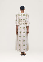 Thumbnail - Raquel-Victoria-Hand-Embroidered-Linen-Maxi-Dress-12664-2 - 7