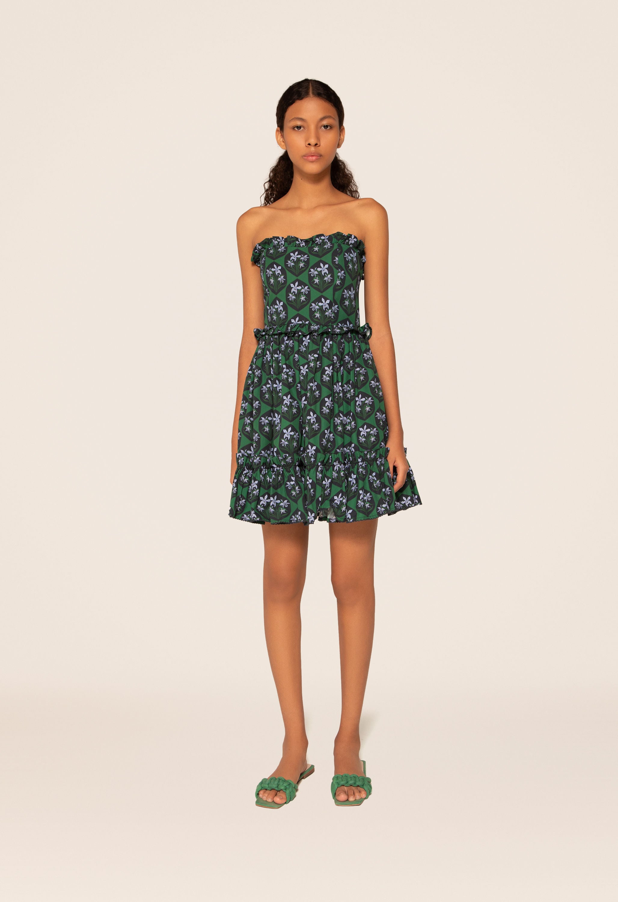 Rosa-Cha-Chan-Esmeralda-Mini-Dress-9711