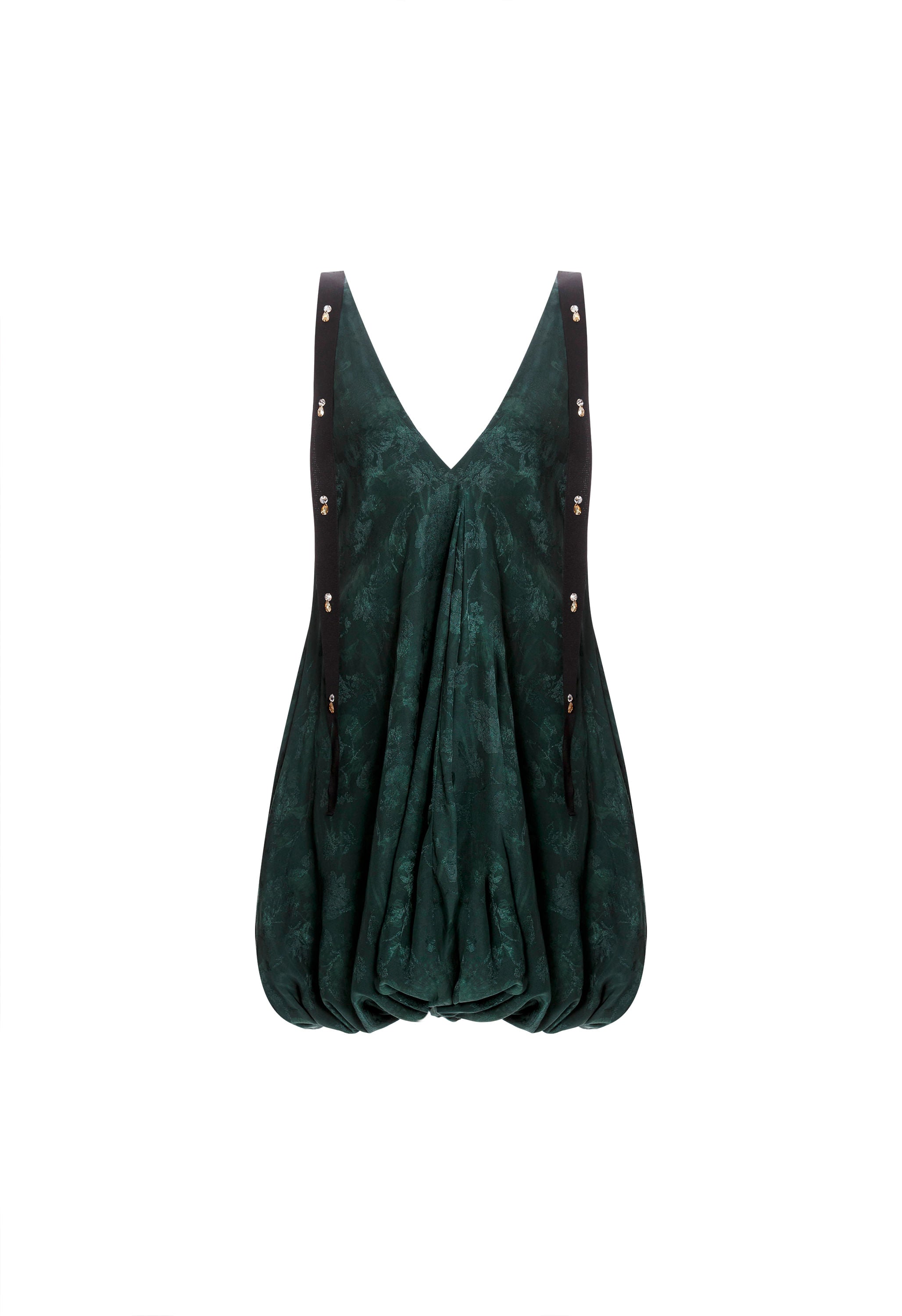 Sauco-Diente-De-Leon-Musgo-Viscose-Jacquard-Mini-Dress-11256-HOVER